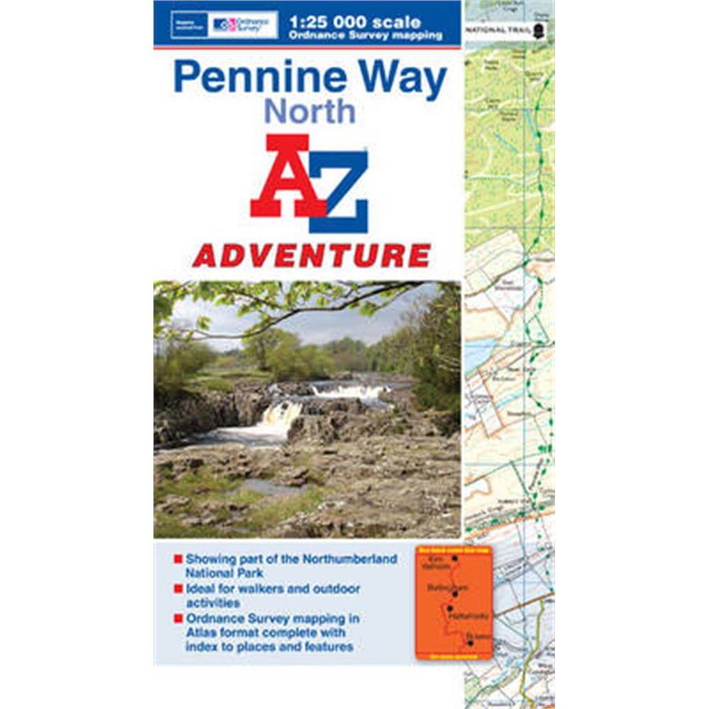 Penine Way (North) Adventure Atlas (Paperback) - Geographers' A-Z Map Company